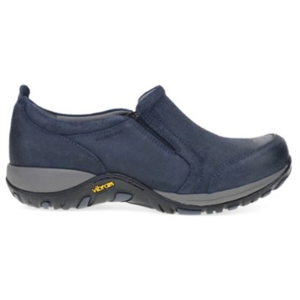 Dansko Pippy Waterproof Burnished Suede Shoes Womens Size 10.5 Blue